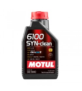 MOTUL 6100 Syn-Clean 5W40, 1л