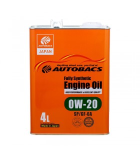 AUTOBACS Fully Synthetic 0W20, 4л