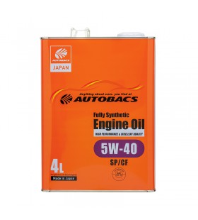 AUTOBACS Fully Synthetic 5W40, 4л