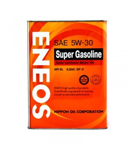 ENEOS SUPER GASOLINE 5W30 SL, 4л