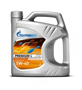 GAZPROMNEFT Premium L 5W40, 4л