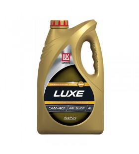 ЛУКОЙЛ Luxe Semi-Synthetic 5W40 SL/CF, 4л