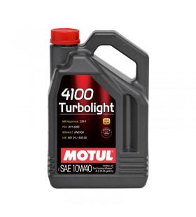 MOTUL 4100 Turbolight 10W40, 4л