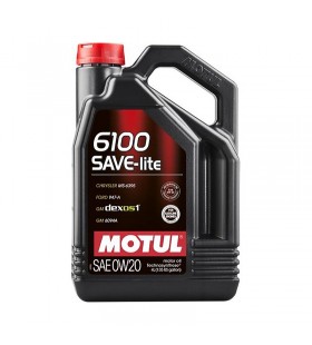 MOTUL 6100 Save-Lite 0W20, 4л