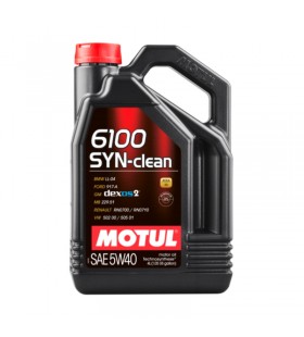 MOTUL 6100 Syn-Clean 5W40, 4л