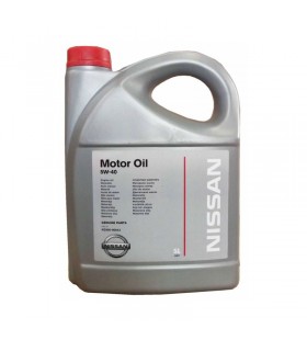 NISSAN Motor Oil 5W40 A3/B4, 5л