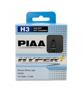 PIAA Hyper Plus H3 12V 55W PK22s, набор 2шт