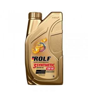 ROLF 3-Synthetic 5W40 A3/B4, 1л