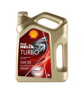 SHELL Helix Turbo 5W30, 4л