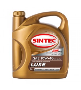 SINTEC Luxe 10W40 SL/CF, 5л