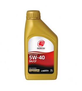 IDEMITSU 5W40 SN/CF Fully Synthetic, 1л