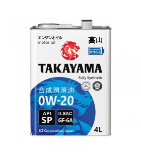 TAKAYAMA 0W20 GF-6A SP, 4л