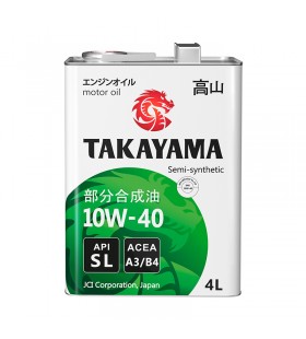 TAKAYAMA 10W40 SL A3/B4, 4л