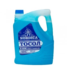 Тосол NORDICA А-40 М, 10л